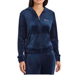 NWT Juicy Couture velour track jacket